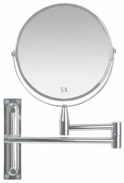 Specchio Ingranditore Andrea House Estensibile Cromato Argentato Metallo (39 x 3 x 26,5 cm)