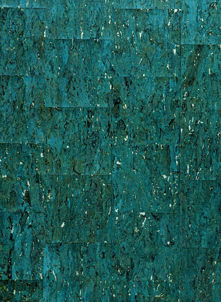 Arte International Carta da parati Alentejo Cork - Aquamarine