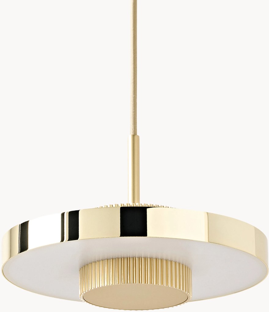 Lampada a sospensione a LED con base millerighe Elna