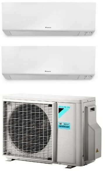 Climatizzatore Dualsplit a parete 9000 + 12000 btu gas R32 wifi incluso - Daikin