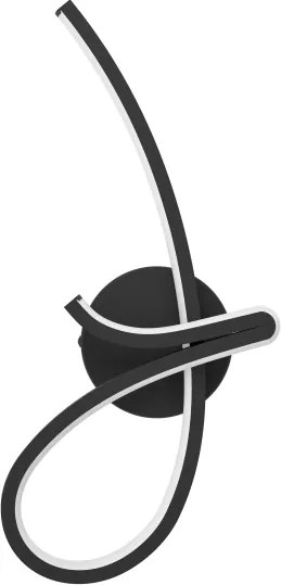 Eglo 902347 - Applique a LED CARDONCITO LED/12W/230V 2700/4000/6500K nera