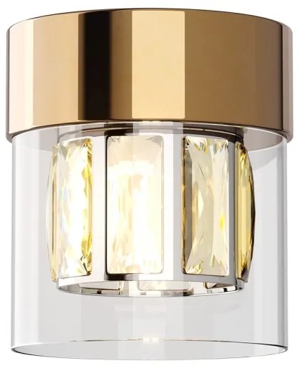 Zuma Line C0389-01A-F7AC - Lampada da soffitto GEM 1xG9/28W/230V