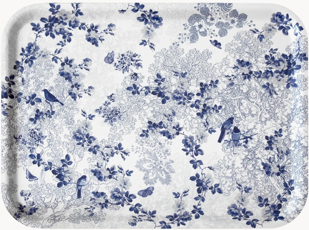 Vassoio in legno di betulla fatto a mano Voliere