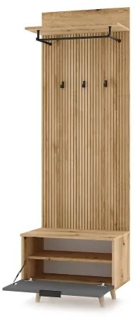 Mobile per ingresso KLEO marrone/grafite