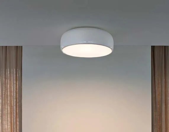 Flos Smithfield Ceiling Pro Lampada da soffitto 60 cm a luce diretta in alluminio Bianco