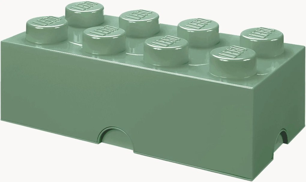 Scatola portaoggetti per bambini LEGO Brick con 8 manopole