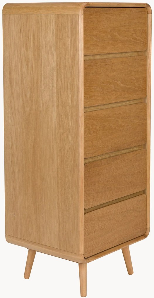Cassettiera in legno di frassino Rise