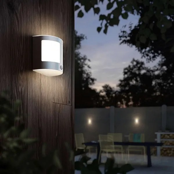 Philips 17316/47/16 - Applique a LED da esterno con sensore PARROT 1xLED/3,5W