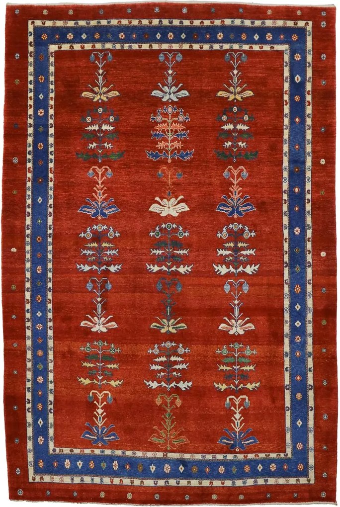 Loribaft Tappeto persiano 260 x 170 Blu (Iran) Annodato A Mano