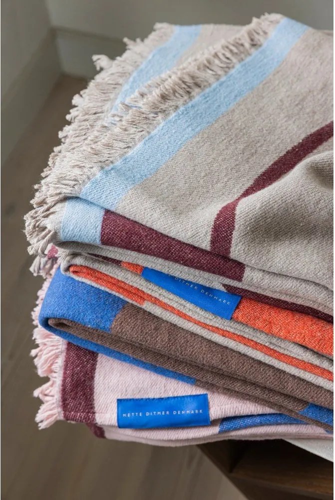 Coperta beige 130x175 cm Studio – Mette Ditmer Denmark