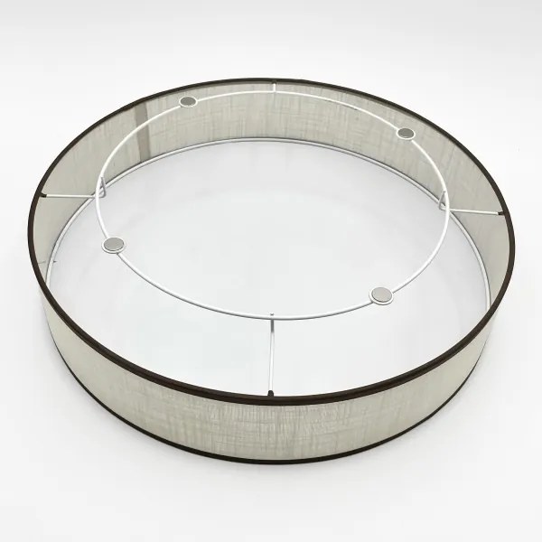 Brilagi - Plafoniera LED BELLADONNA LED/36W/230V Ø 40 cm crema/rovere