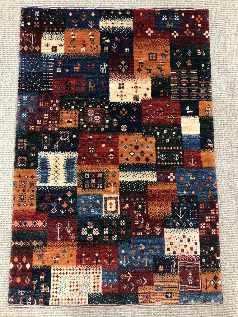Loribaft Tappeto persiano 60x100 (Iran) Annodato A Mano