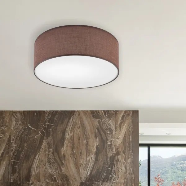 Brilagi - Plafoniera LED SIRIJA LED/12W/230V diametro 35 cm marrone