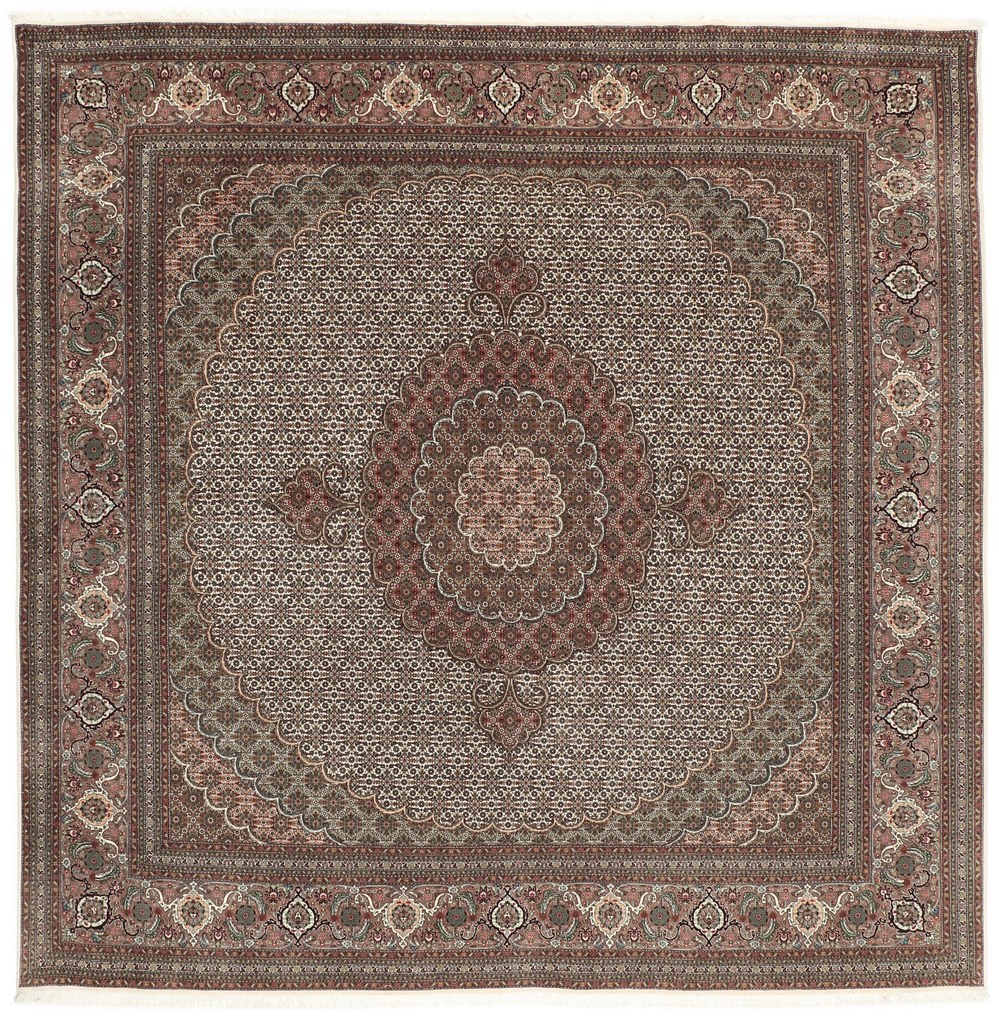 Tabriz Tappeto persiano 250 x 250 (Iran) Annodato A Mano