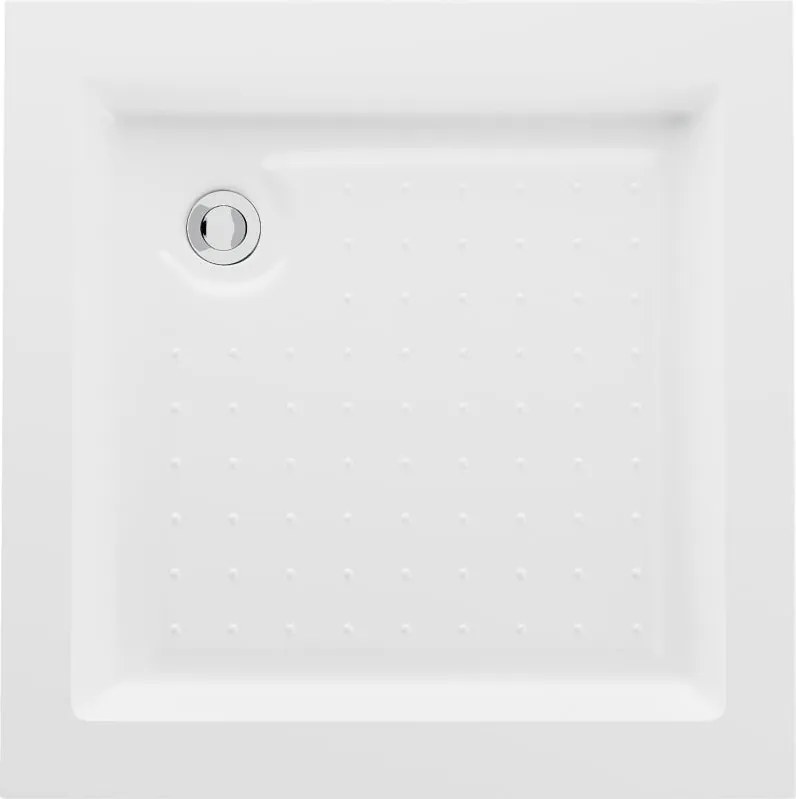 Mexen Rio piatto doccia quadrato 70 x 70 cm, bianco - 45107070