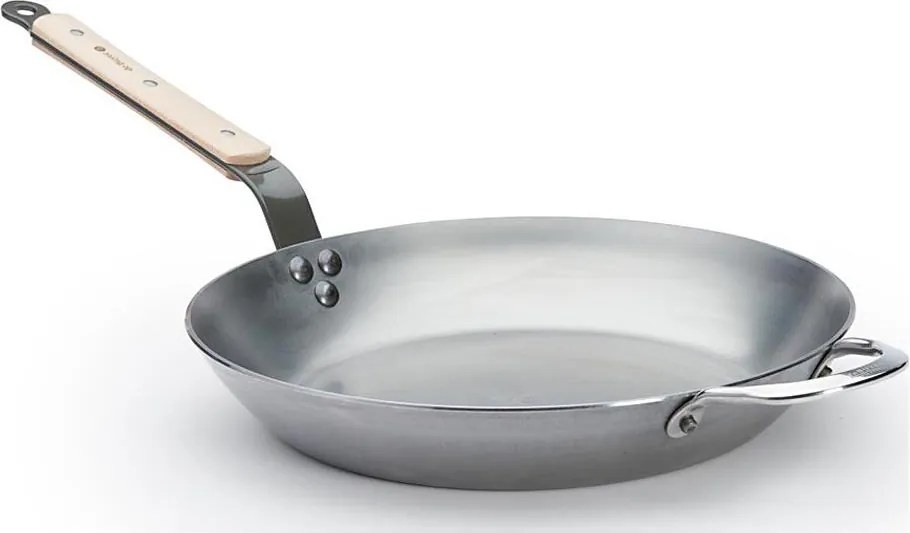 De Buyer 5710.32 - Padella MINERAL B BOIS 32 cm in acciaio