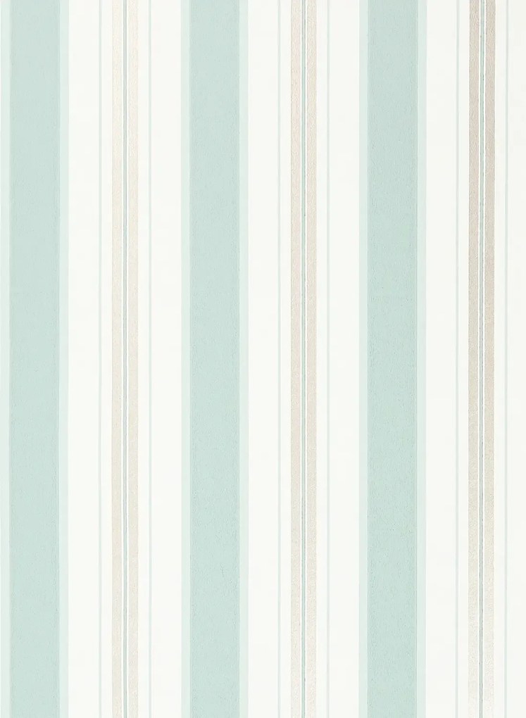 Osborne & Little Tapete Peruzzi Stripe - Aqua