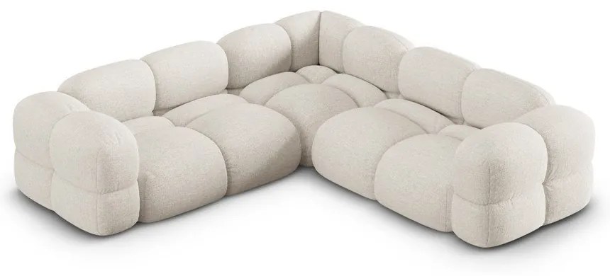 Divano angolare beige Loretto – Cosmopolitan Design