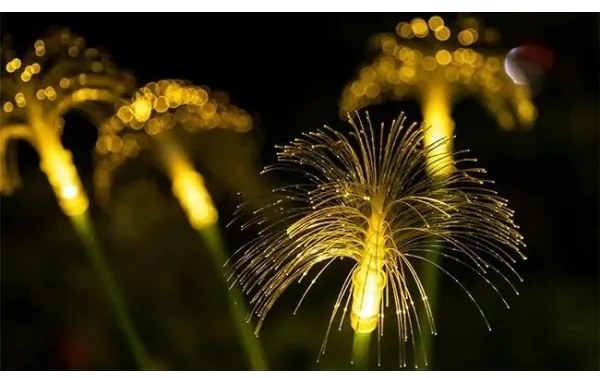 Lampada solare decorativa LED con sensore 6xLED/1,2V 3000K 77 cm 600 mAh IP44