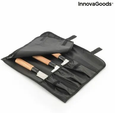 Set di Coltelli con Custodia di Trasporto Professionale Damas·Q InnovaGoods