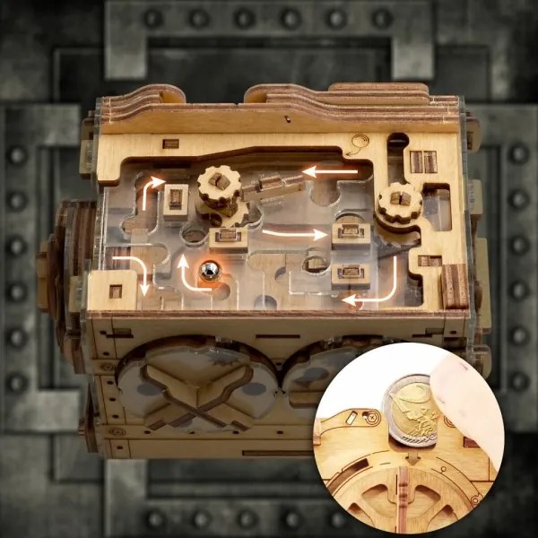 iDventure - Puzzle in legno A-maze-ing cassaforte