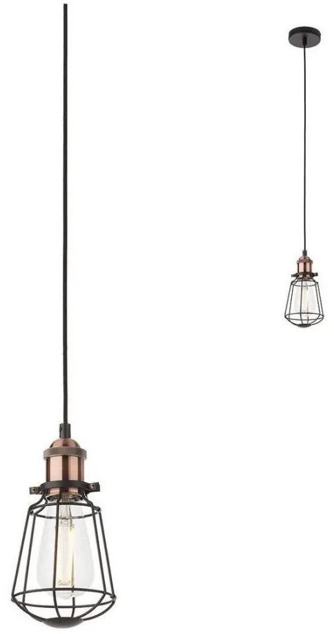 Redo 01-1301 - Lampadario a sospensione con filo THARU 1xE27/42W/230V