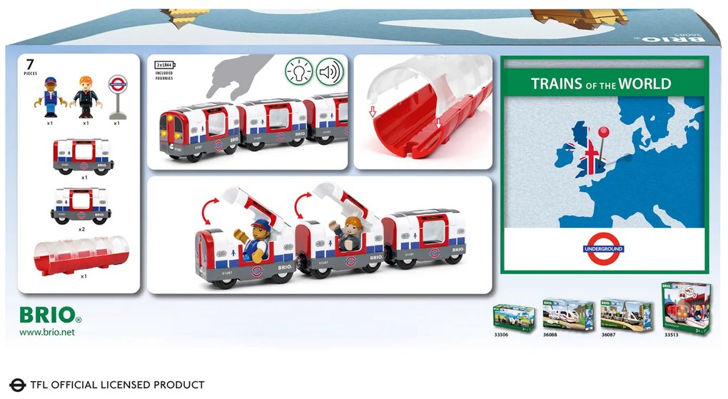 Brio - Metropolitana di Londra a batterie