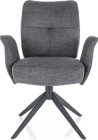 Sedia Wing Brego grigio18/nero