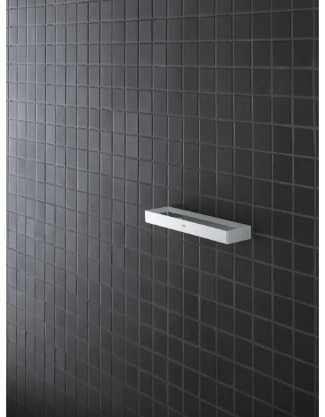 GROHE 40766000 - Porta asciugamani SELECTION CUBE 25 × 6 × 1,5 cm cromo lucido