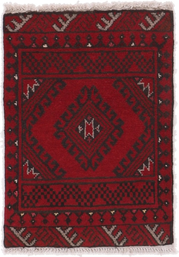 Afghan Tappeto 70 x 50 (Afghanistan) Annodato A Mano