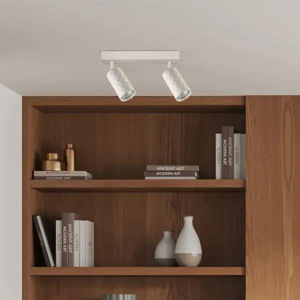 Brilagi - Faretto a LED RGBW dimmerabile SELE DIAMANT 2xGU10/6W/230V bianco