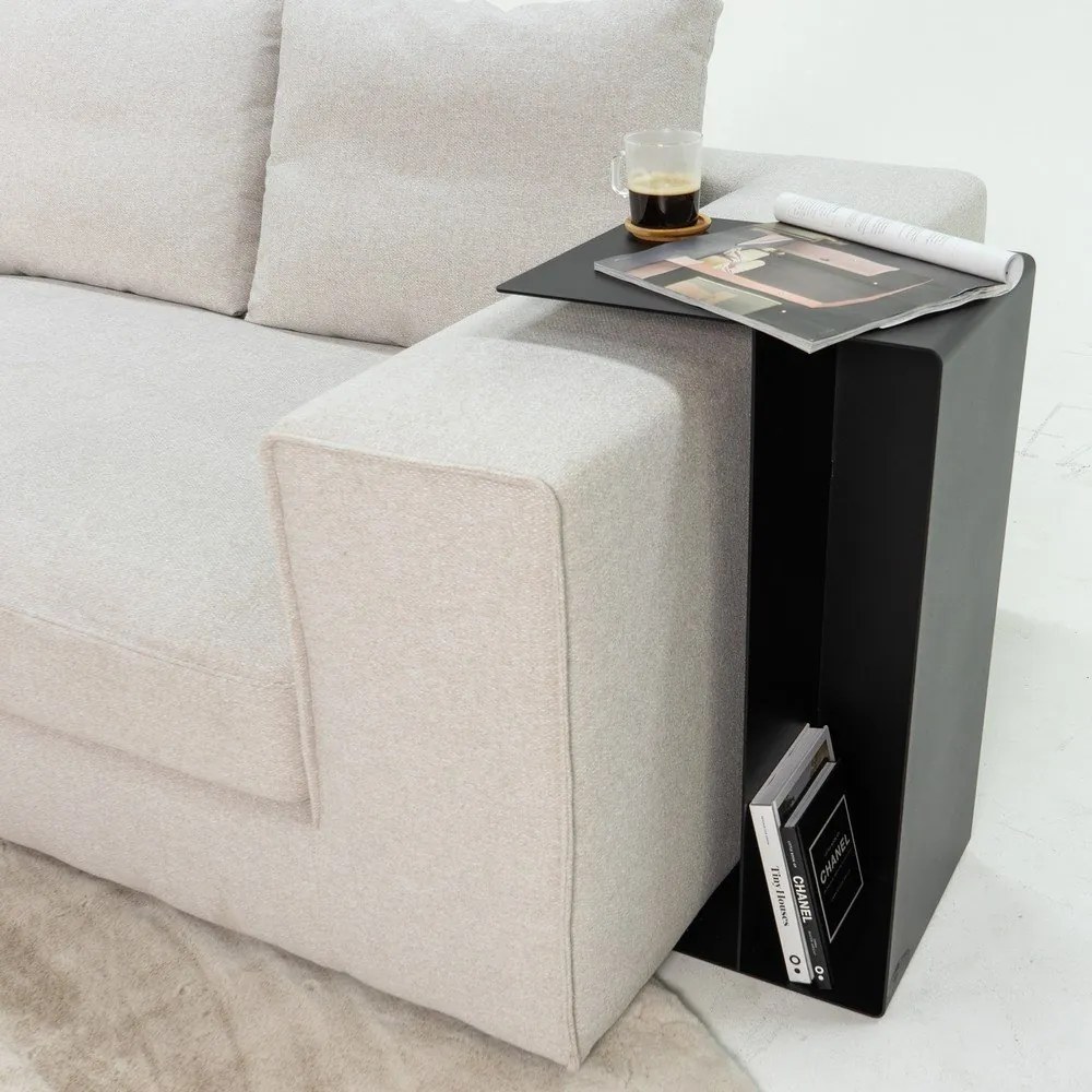 Tavolino in acciaio 40x30 cm Slide High – Spinder Design