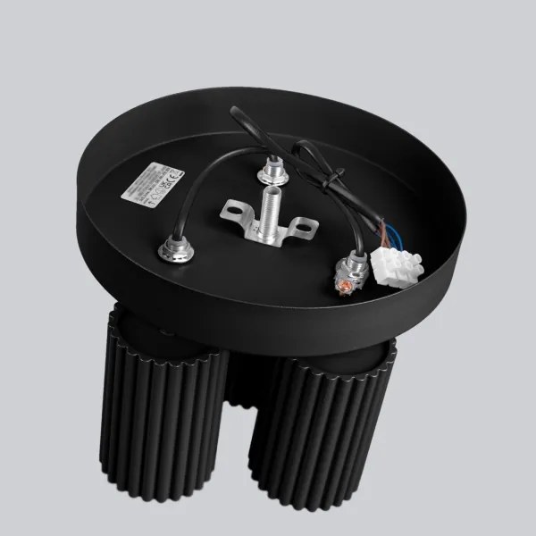 Sollux SL.1582 - Faretto KARBON 3xGU10/10W/230V nero