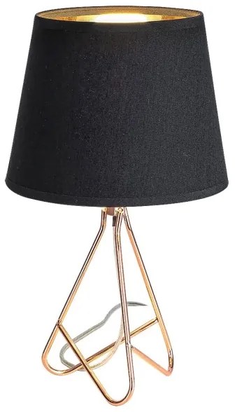 Rabalux - Lampada da tavolo 1xE14/40W/230V nero/oro
