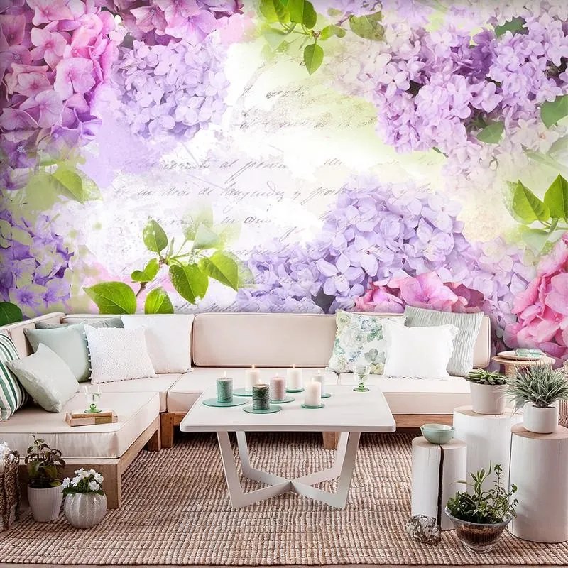 Fotomurale adesivo  May's lilacs  Larghezza x Altezza Home decor 294x210