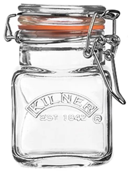 Set di 6 spezie in un ripiano di legno Herbs&amp;Spices - Kilner