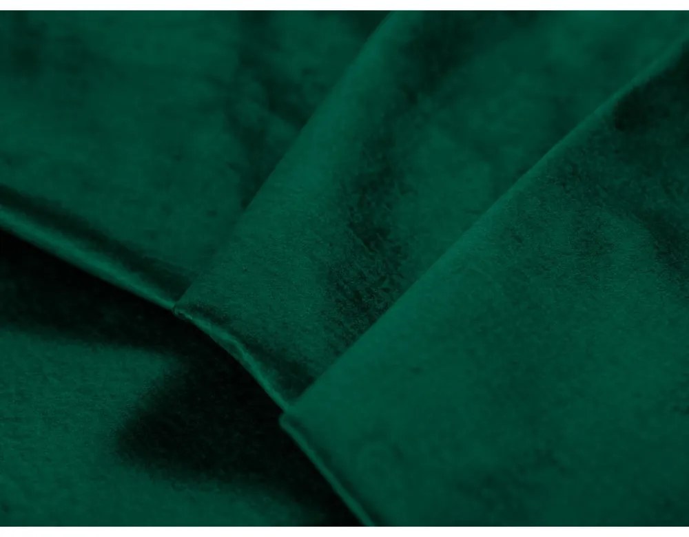 Divano letto in velluto verde Luca - Milo Casa