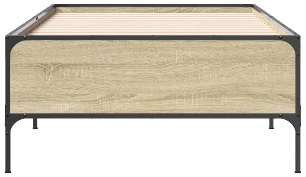 Giroletto rovere sonoma 100x200 cm legno multistrato e metallo