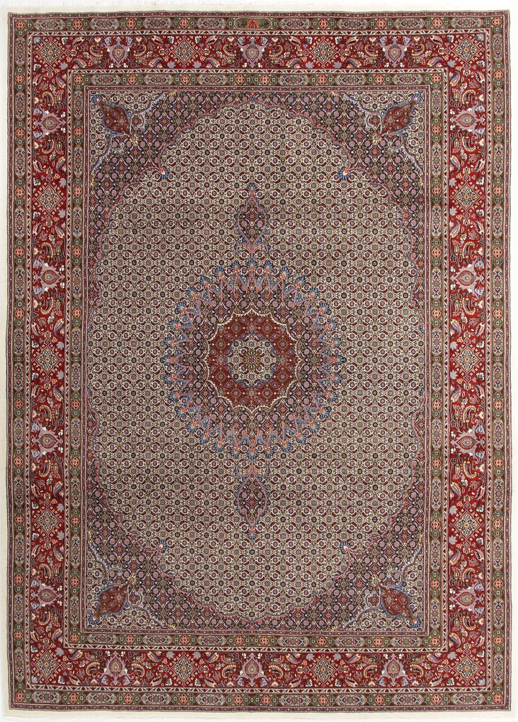 Moud Tappeto persiano 360x250 (Iran) Annodato A Mano