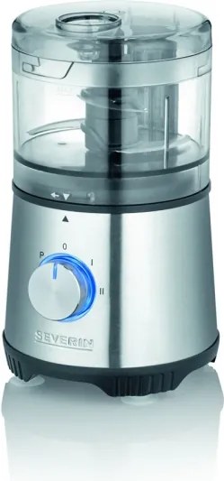 Severin KM 3865 - Tritatutto per alimenti 400W/230V acciaio inox/nero