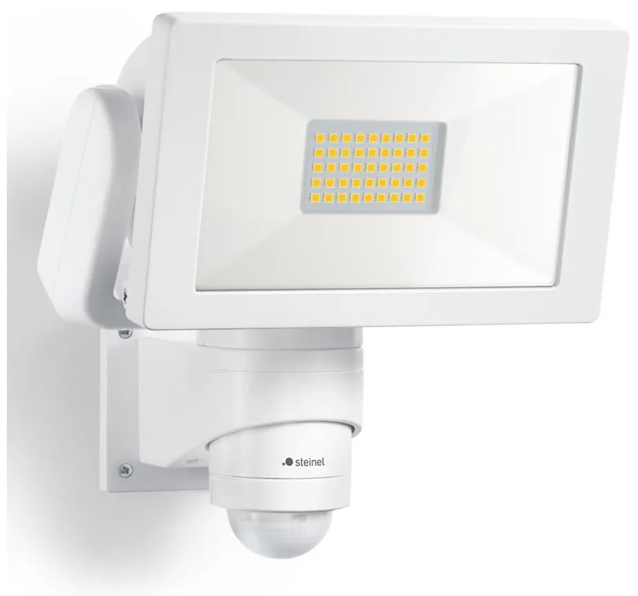 Steinel 067588-LED Proiettore con sensore LS 300 S LED/29,5W/230V 4000K IP44 bianco