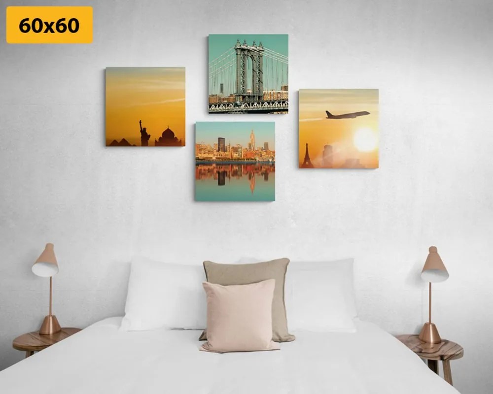 Set di quadri – Viaggio a New York