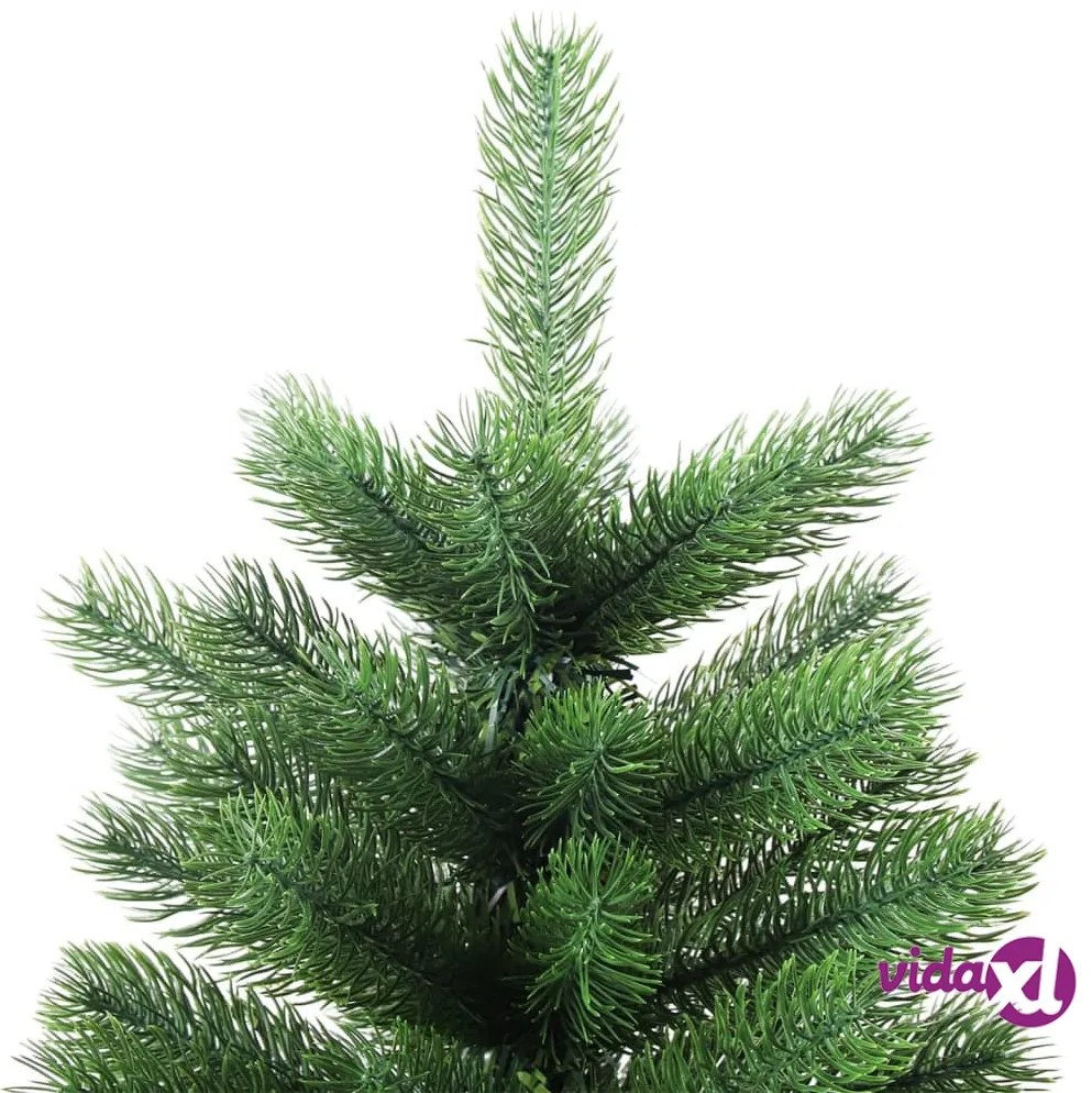 vidaXL Albero di Natale Artificiale Realistico con Punte 90 cm Verde