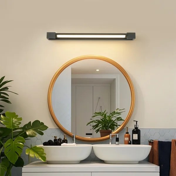 Brilagi - Illuminazione per specchio LED da bagno AQUA LINE LED/18W/230V 60 cm IP44 antracite