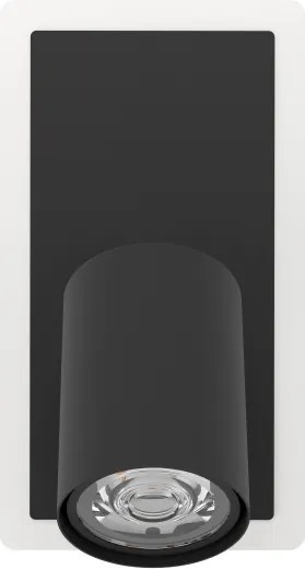 Eglo 901634 - Faretto da parete LED RIMBOCCHI LED/7W/230V nero