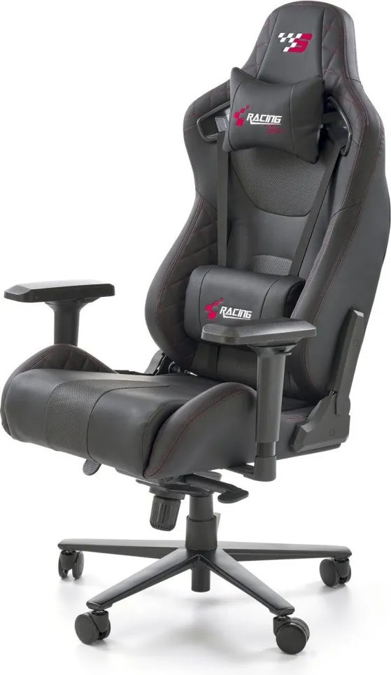 Sedia da ufficio Chavez in nero - H135 cm