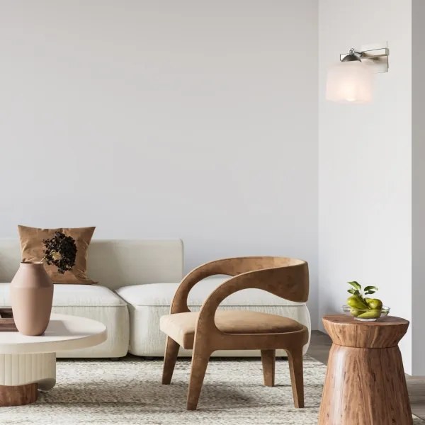 Applique KLARA 1xE14/60W/230V cromo opaco