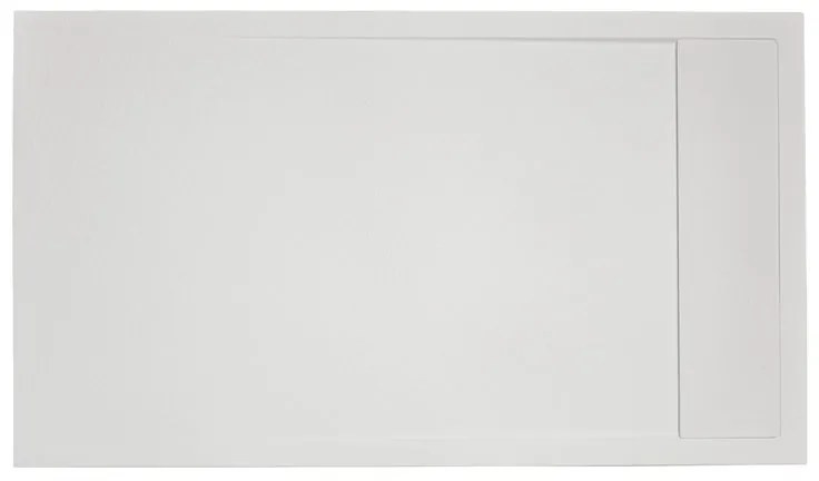 Piatto doccia ultrasottile SENSEA in resina Neo 80 x 120 cm bianco