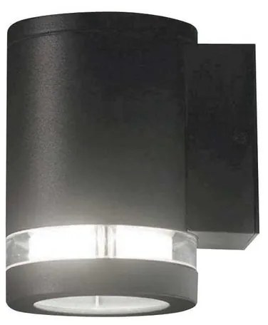 Applique LED moderno da esterno MAGNUS-1 grigio IP44, luce bianco caldo dimmerabile 600 lumen, ELSTEAD