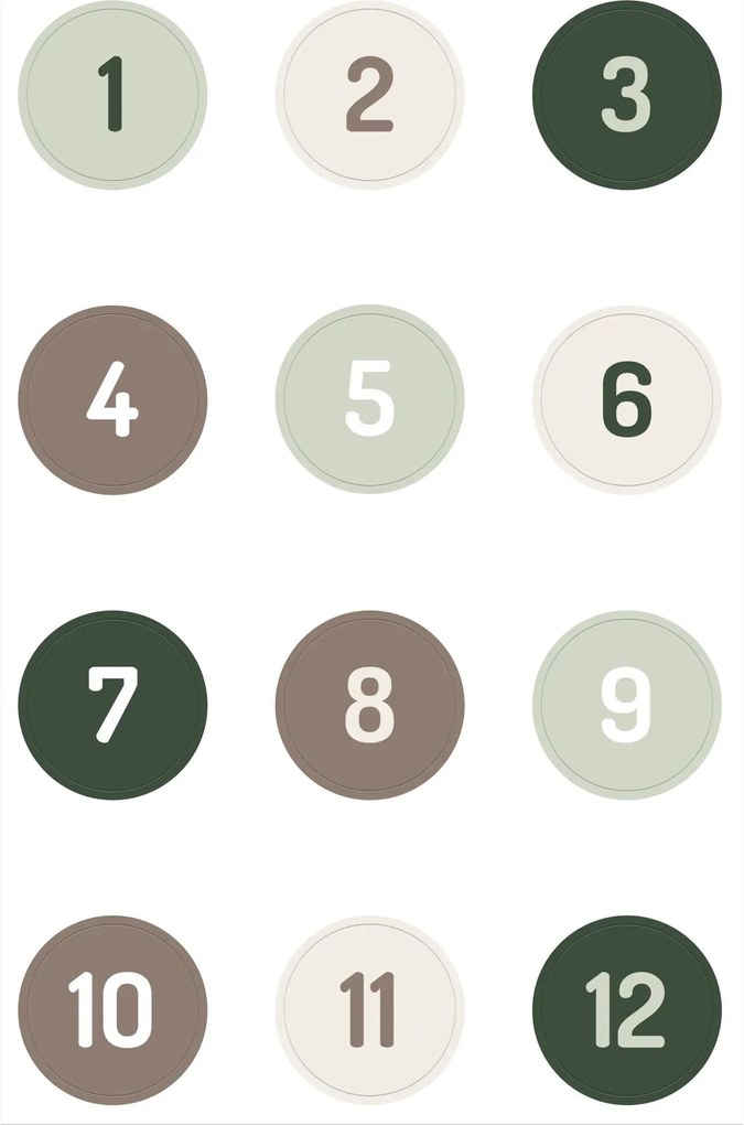 Set creativo - Calendario dell’Avvento